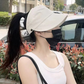 ⏳Limited-time 50% off⏰Wide-Brimmed Half-Cap Sun Hat with Hook Closure👒☀️
