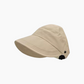 ⏳Limited-time 50% off⏰Wide-Brimmed Half-Cap Sun Hat with Hook Closure👒☀️