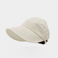 ⏳Limited-time 50% off⏰Wide-Brimmed Half-Cap Sun Hat with Hook Closure👒☀️