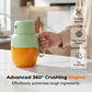 High-Power Portable Blender with 12-Blade System