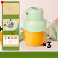 High-Power Portable Blender with 12-Blade System