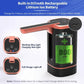 Automatic dispenser pump – multifunctional, silent & perfect for home, office, summer cottage & camping, fits most standard bottles