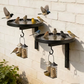 Wall-Mounted Metal Bird Bath Basin