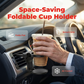 Foldable Car Vent Cup Holder
