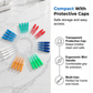 Deep Cleaning Mini Shower Brush