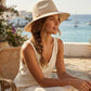 Women’s Foldable Knit Fedora Sun Hat