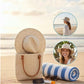 Women’s Foldable Knit Fedora Sun Hat