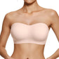 Seamless Strapless Wireless Bandeau Bra