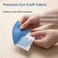 DIY Ice Dragon Felt Patchwork Kit Arctic Winter Guardian Sewing Set