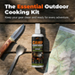 Camping Cookware Degreaser Spray with Cleaning Towel