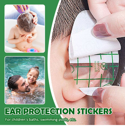 So convenient for baby batha！Waterproof Ear Protection Stickers for Babies