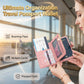 Multi-functional RFID Blocking Travel Passport Wallet