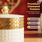 Festive Chinese Red Snack Storage Box Elegant Diamond Pattern Dried Fruit Tray
