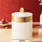 Festive Chinese Red Snack Storage Box Elegant Diamond Pattern Dried Fruit Tray