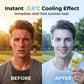 Portable Instant Cooling Wet Wipes