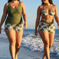 🎁2026 New Arrivals 50% OFF💥Tankini Set with Shorts – Vibrant Prints, Mix & Match – Stylish Beach Look.