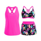 🎁2026 New Arrivals 50% OFF💥Tankini Set with Shorts – Vibrant Prints, Mix & Match – Stylish Beach Look.