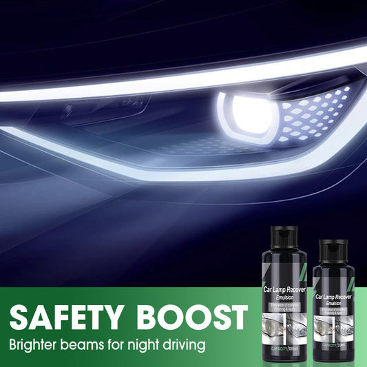 Car Headlight Repair Polish Liquid