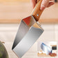 Triangle Stainless Steel Fruit Cutter with Wood Handle for Kitchen