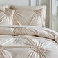 🧵 2026 Sale — Over 36,000 Sold! 🛏️ Pinch Pleat Duvet Set – Wrinkle-Resistant Sanctuary ✨