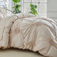 🧵 2026 Sale — Over 36,000 Sold! 🛏️ Pinch Pleat Duvet Set – Wrinkle-Resistant Sanctuary ✨