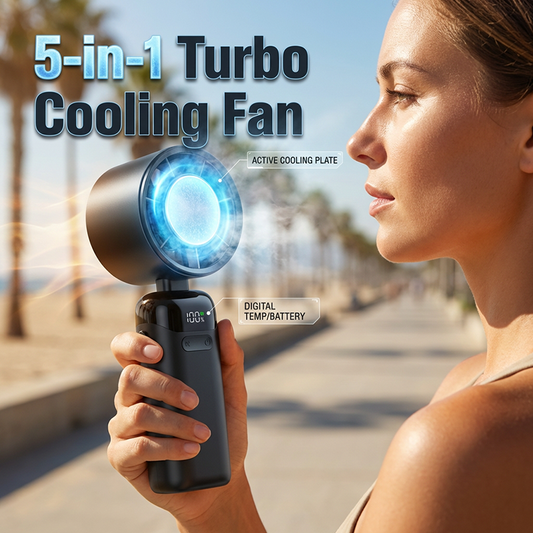 Semiconductor Cooling Fan with Digital Display
