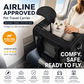Breathable Pet Carrier Bag with Detachable Shoulder Strap