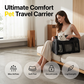 Breathable Pet Carrier Bag with Detachable Shoulder Strap