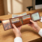 Men's Vintage RFID Blocking Wallet