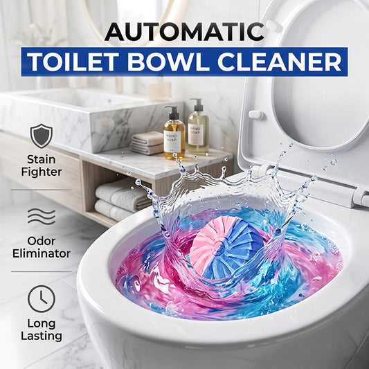 Automatic Toilet Bowl Cleaner Tablets for Stain and Odor Removal