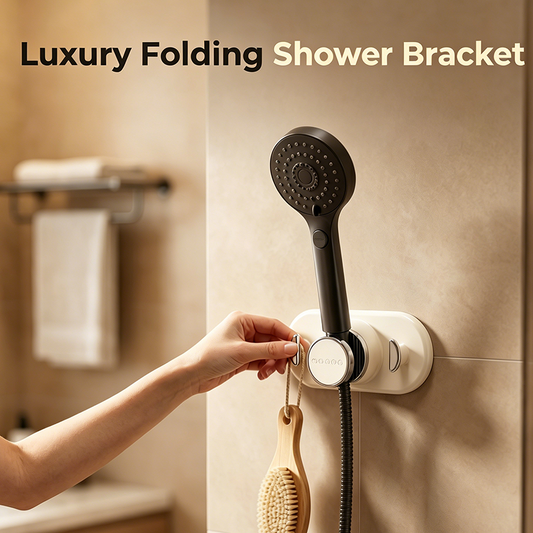 Drill-Free Foldable Shower Head Holder