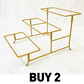 3 Tier Dessert Stand Metal Cake Display Rack