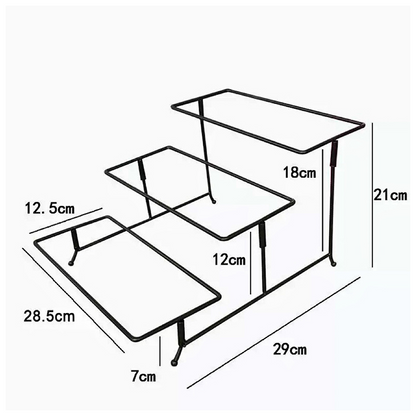 3 Tier Dessert Stand Metal Cake Display Rack