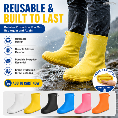 Thick, Waterproof and Hard-Wearing Shoe Covers