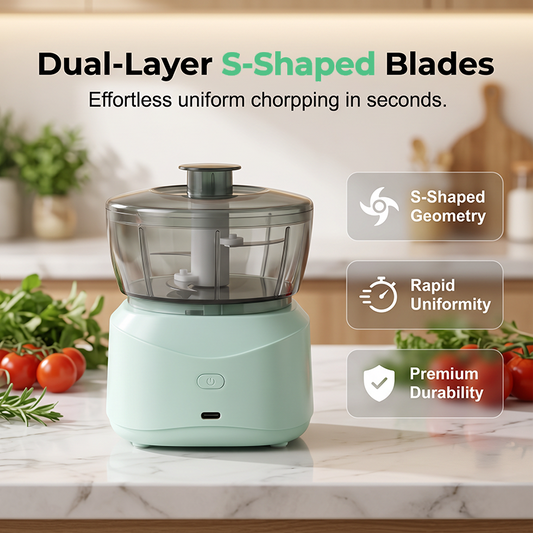 Wireless Electric Meat Grinder Portable Garlic Chopper