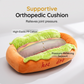 Funny Hot Dog Pet Bed Cozy Warm Nest for Dogs and Cats