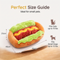 Funny Hot Dog Pet Bed Cozy Warm Nest for Dogs and Cats