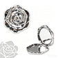 Elegant Rose Gold Folding Makeup Mirror