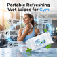 Portable Refreshing Wet Wipes for Gym