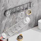 Punch-Free Ripple Rotary Suction Cup Hanger Rack