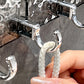 Punch-Free Ripple Rotary Suction Cup Hanger Rack