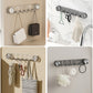 Punch-Free Ripple Rotary Suction Cup Hanger Rack