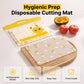 Weekly Disposable Antibacterial Cutting Board Mat for Meat and Fruit