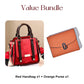 Women's Vintage Crossbody Handbag with Adjustable Strap