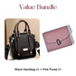 Women's Vintage Crossbody Handbag with Adjustable Strap