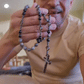 Men's Retro Necklace with Cross Pendant