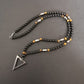 Men's Retro Necklace with Cross Pendant
