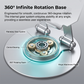 Adjustable Aluminum Tablet Stand with Rotating Base