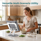 Adjustable Aluminum Tablet Stand with Rotating Base