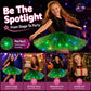 ✨️Surprise 50% Off！👸Become a glowing princess！👗LED Light Up Sequin Tutu Skirt Star Mesh Princess Skirt for Girls and Adults